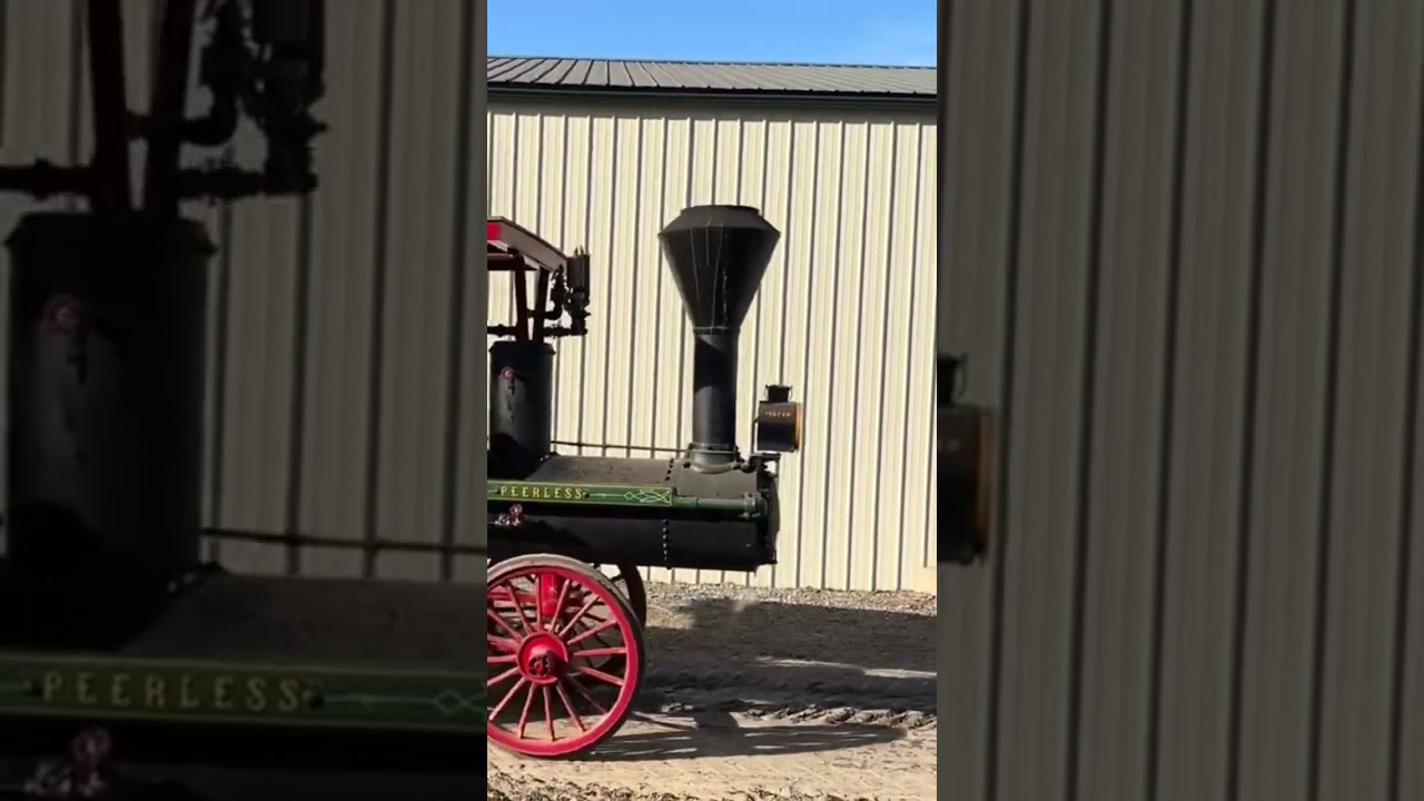 Steam O Rama Windsor PA 1908 Q Geiser Peerless Steam Traction Engine