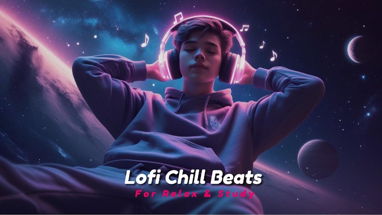 🌌 Floating Through Space With My Headphones | Lofi Chill Beats to Relax, Study, or Sleep To