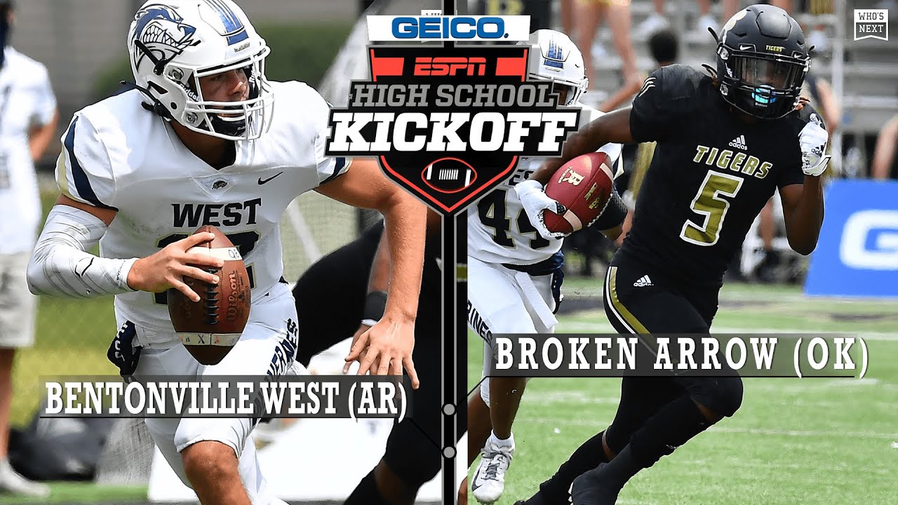 Bentonville West (AR) vs. Broken Arrow (OK) Football - ESPN Broadcast Highlights