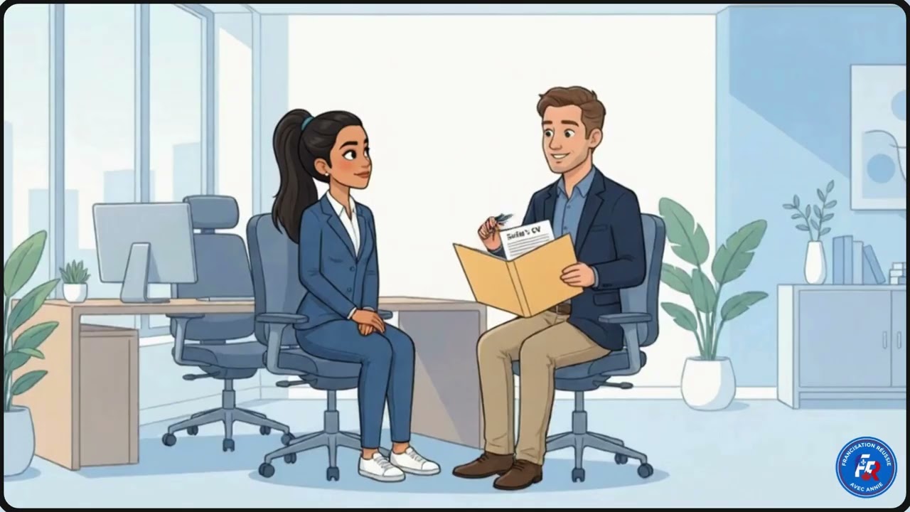 SOFIA SÉRIE | Mon premier entretien d'embauche en français ! Comment j'ai réussi (PART 1)