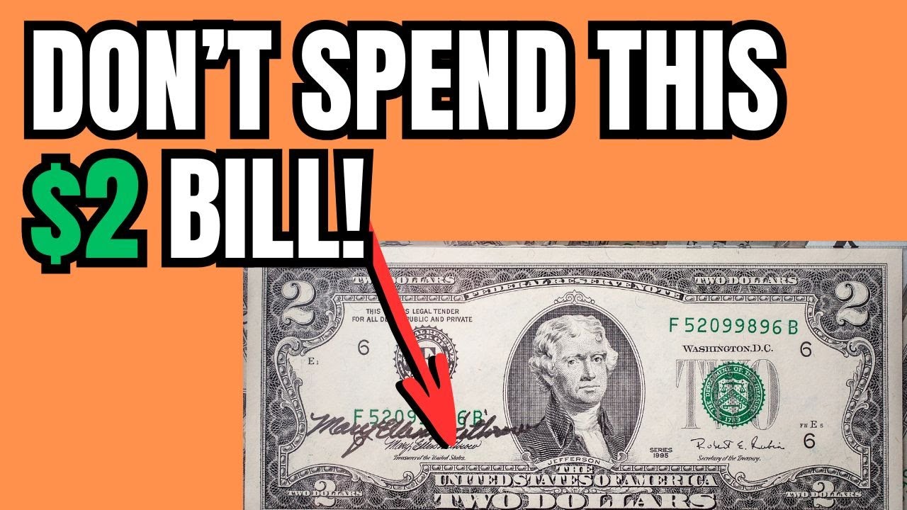 DON'T SPEND THIS BANKNOTE! 1995 $2 Bills WORTH MONEY! [4K HD]