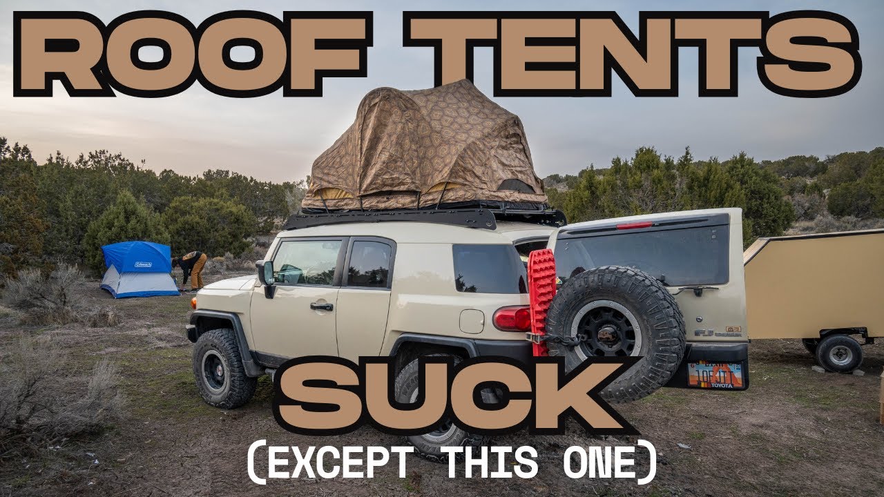 Why Rooftop Tents Suck (Except This One) Rev Tent Review from C6 Outdoor