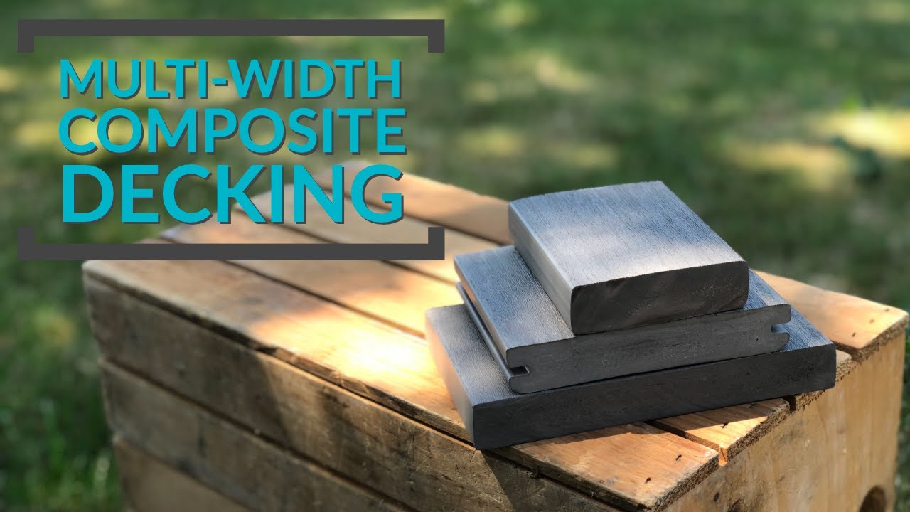 Installing TimberTech's New Multi-Width Composite Decking