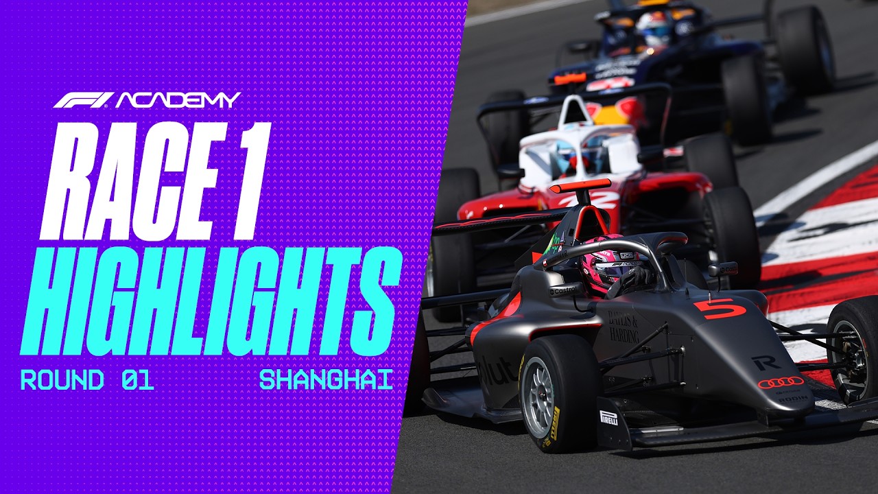 Najważniejsze momenty wyścigu 1 | Szanghaj 2026 | F1 ACADEMY