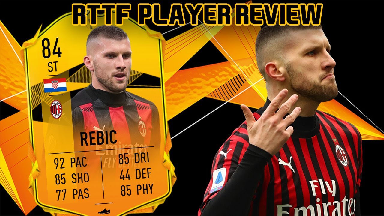 HE IS BROKEN! 84 RTTF REBIC PLAYER REVIEW! FIFA 21 ULTIMATE TEAM