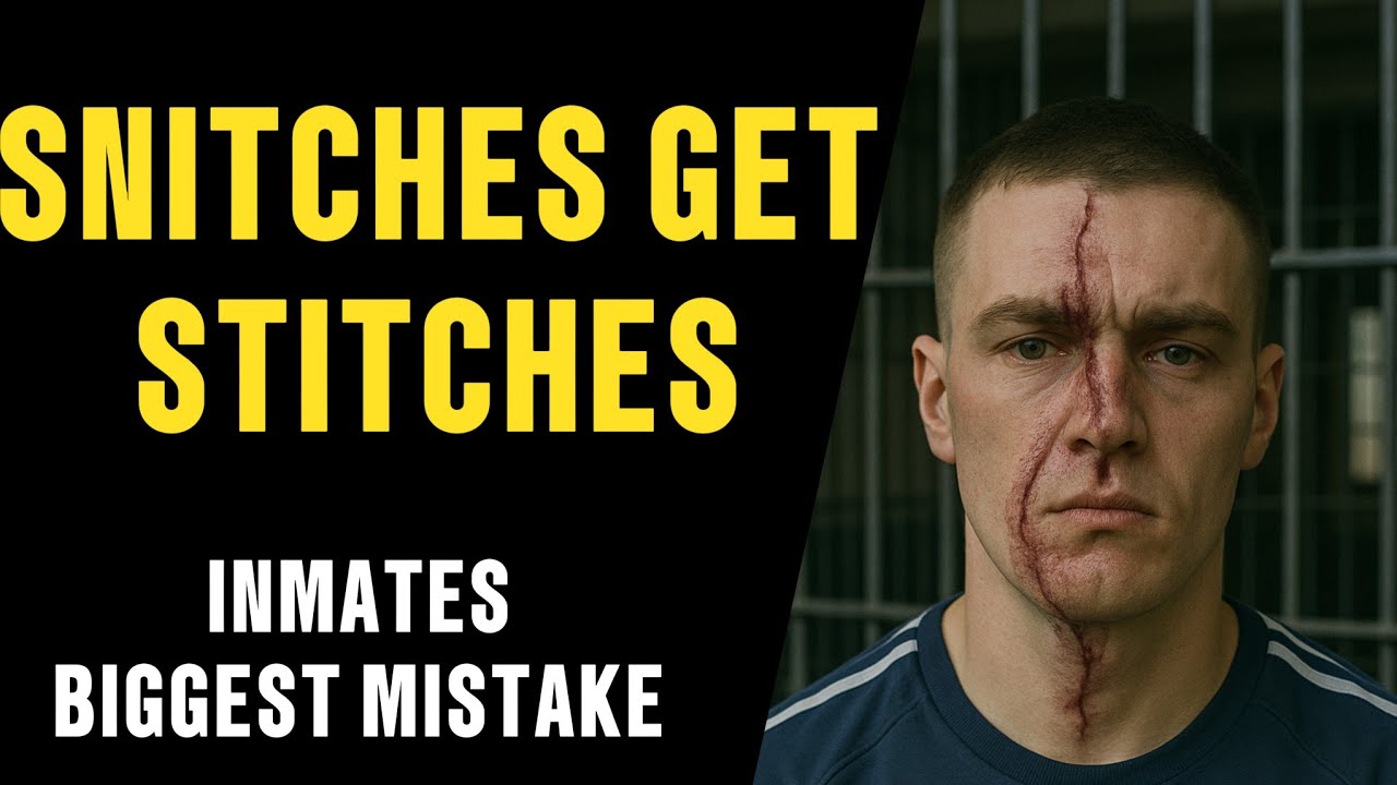 NEW PRISONERS BIGGEST MISTAKE - DON'T SNITCH