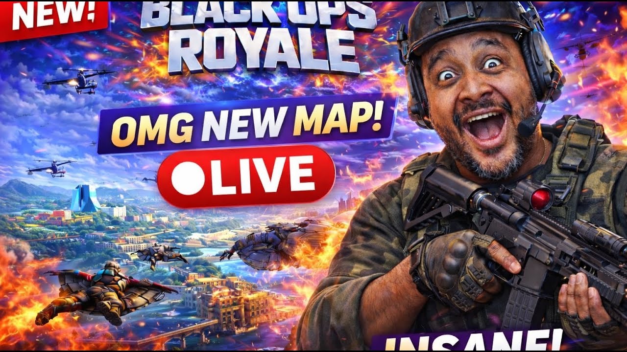 OMG! NEW AVALON MAP 😱 | Black Ops Royale LIVE First Look