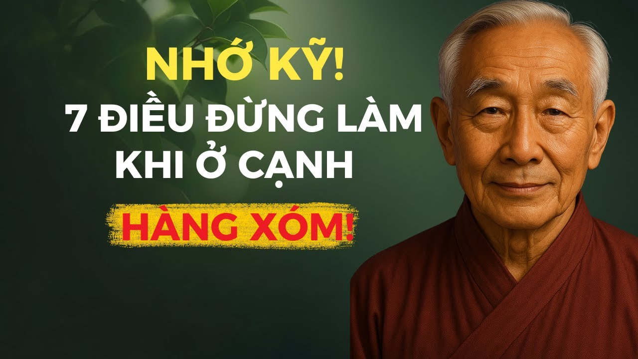 7 Điều Cấm Kỵ Khi Sống Gần Hàng Xóm | Trí Tuệ Phật Giáo