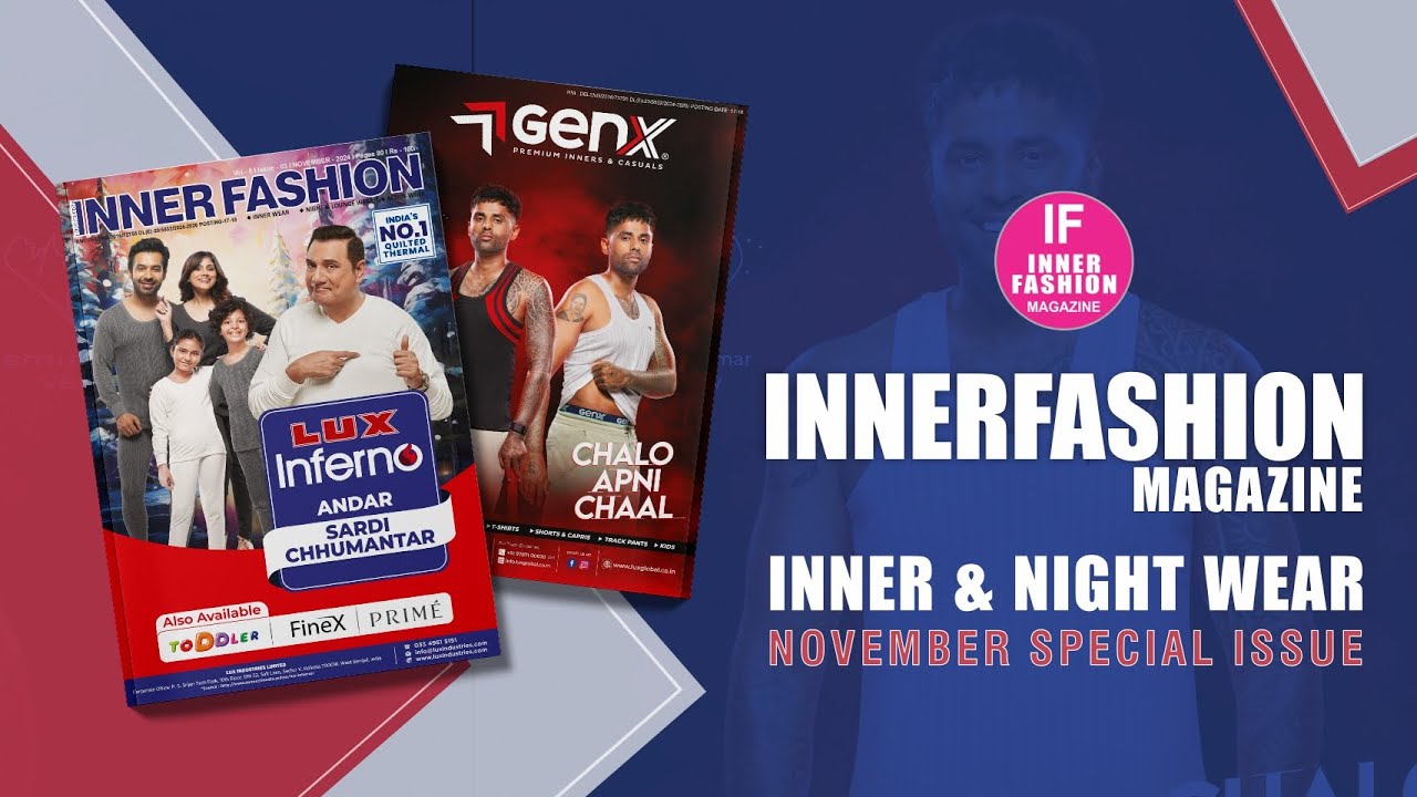 INNER FASHION MAGAZINE - Inner & Night Wear November Issue #magazine