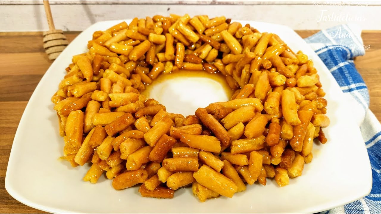 🏡👵 Rosca de Piñonate Extremeña de Mi ABUELA, Candelilla, Nuégado,... Dulce de Pueblo Tradicional