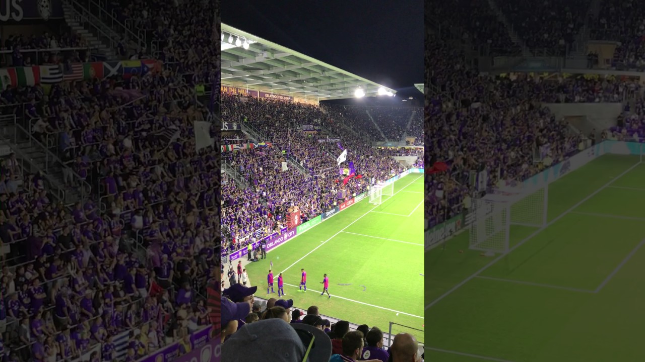Orlando City Wall Singing Vamos Orlando