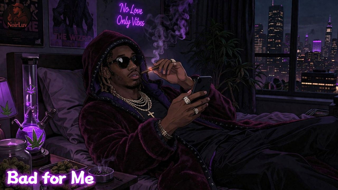 Bad for Me | Toxic Midnight Vibes 🌙 Dark Trap Soul Playlist (Late Night Confessions)🖤