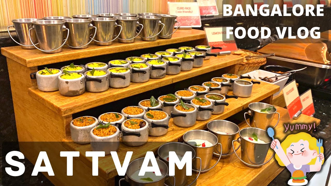 Sattvam | Jain Friendly Vegetarian Restaurant | Food Vlogging 😋 | Bangalore | Beautiful Concept