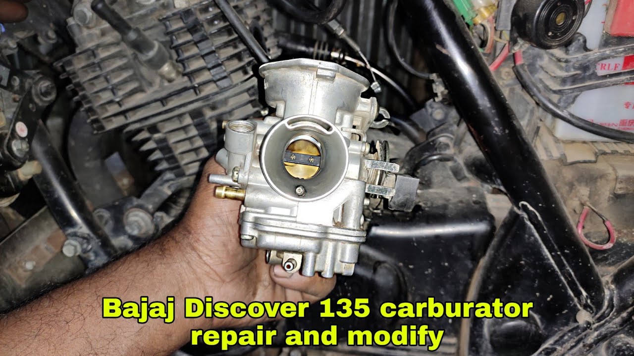 Ремонт и модификация карбюратора Bajaj Discover 135