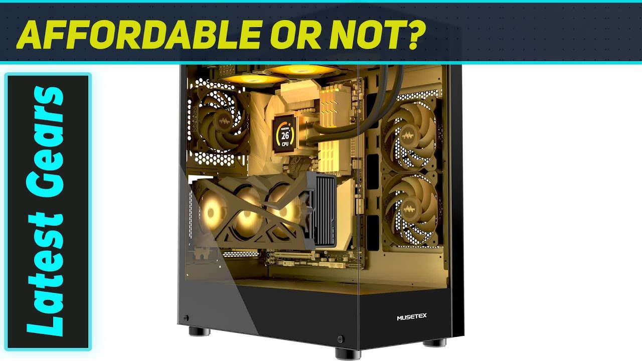 MUSETEX K2: Best Budget PC Case with Dual Tempered Glass?