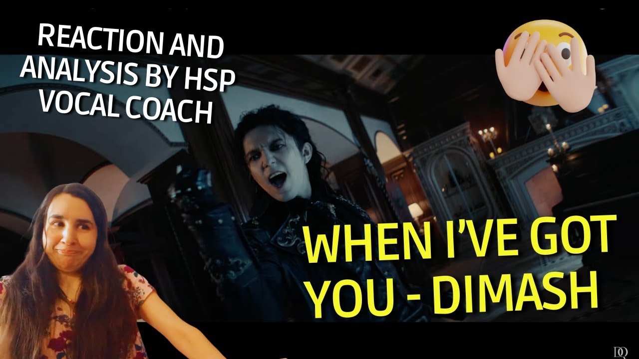 Vocal coach reaction and analysis - Dimash 'When I've Got You' - His most audacious work so far!