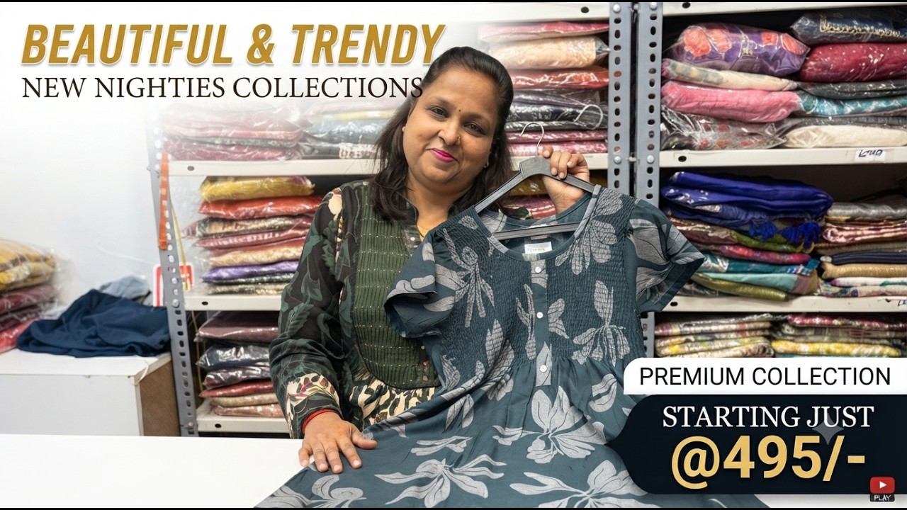 Most Beautiful Nighties Collection 2026 New Trendy Nighty @ Sale Price #viral #nighties #affordable