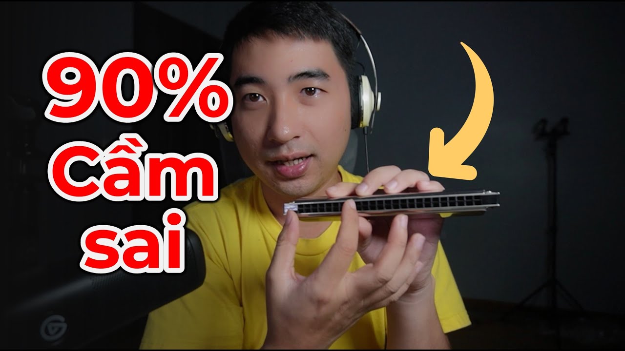 Tư thế chơi Harmonica CHUẨN NHẤT cho người mới | Harmonica Tạ Thái Hà
