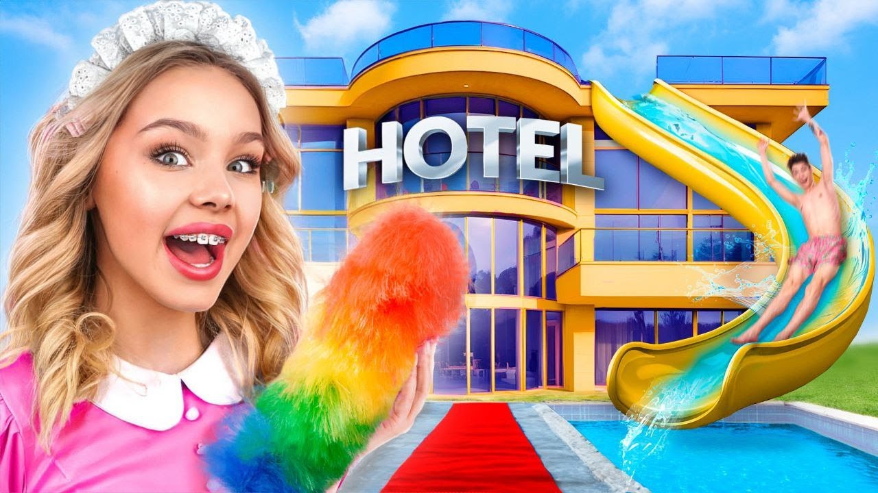 I Turned My Home Into a Hotel! 1 Star VS 5 Star Hotel