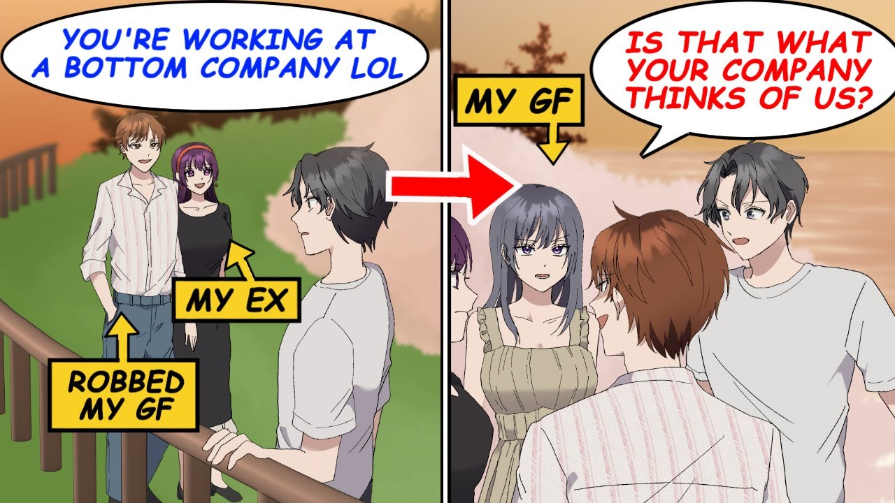 【Manga】I ran into a guy who robbed my ex and my gf. I was looked down upon, but when my current gf