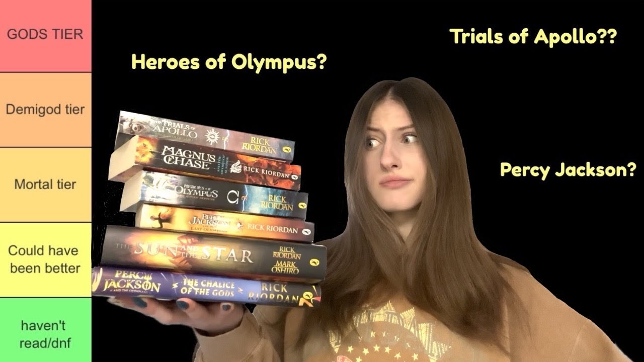Tier ranking all Percy Jackson & Riordanverse books 🔱🌊💥