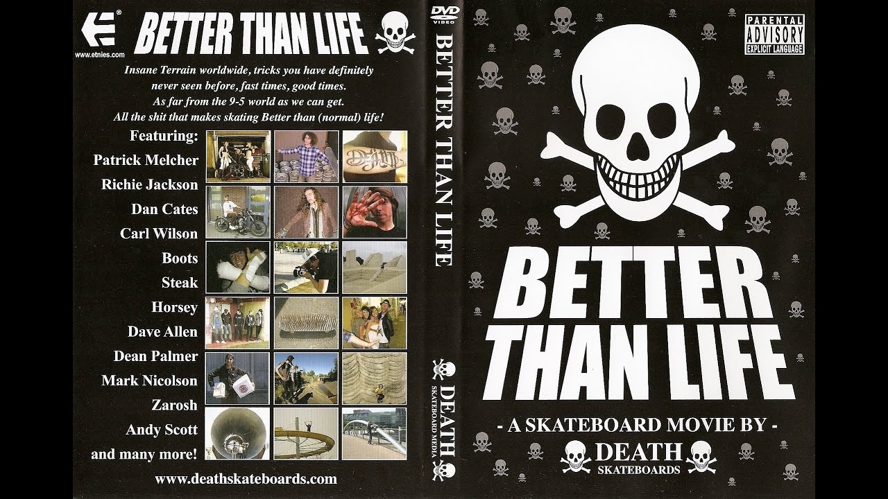 DEATH SKATEBOARDS - BETTER THAN LIFE HD