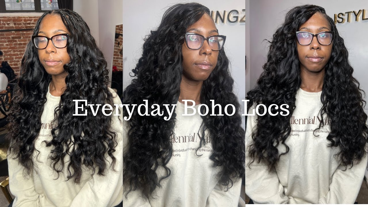 Ultimate boho style with loose wave hair fr YWIGS