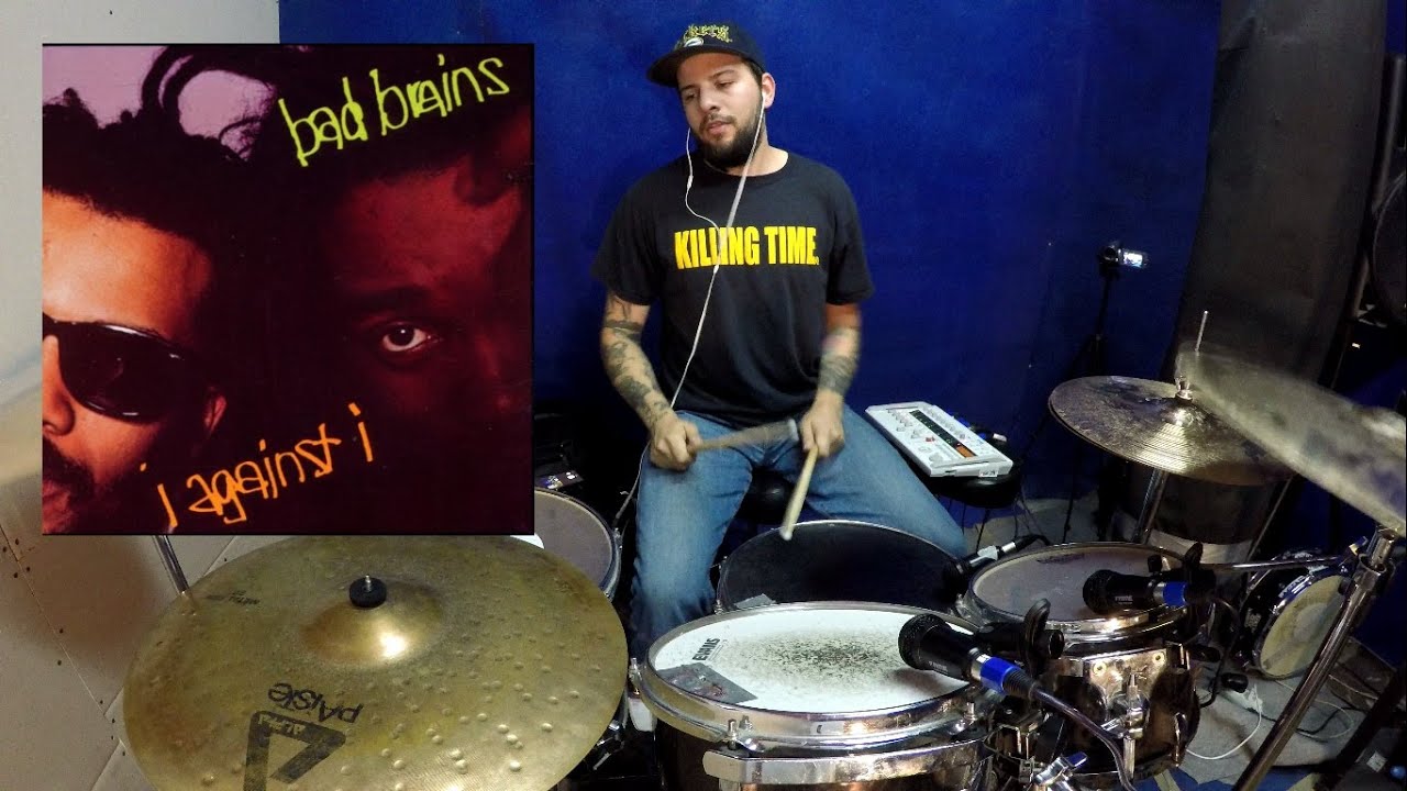 Bad Brains - I Against I (Drum Cover | Play Along)