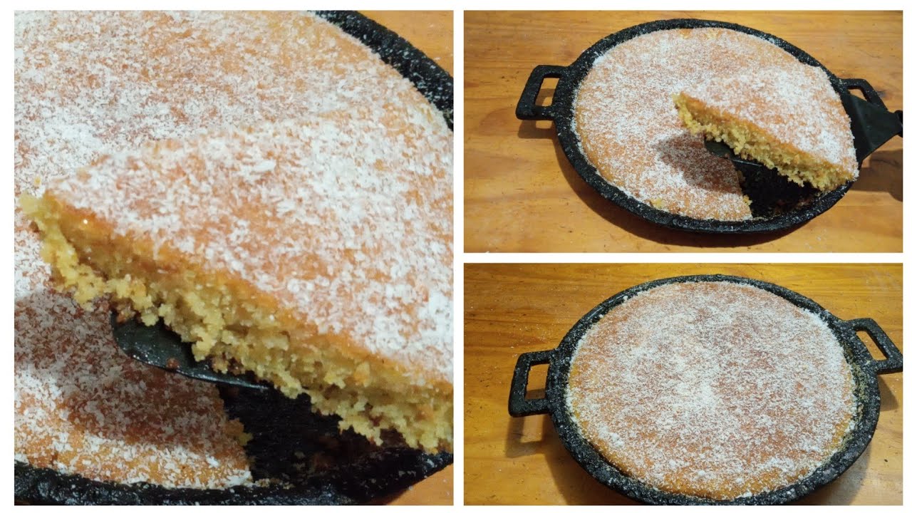 بسبوسة بيضة واحدة 👌سهلة اقتصادية  بحجم عائلي 😋😋