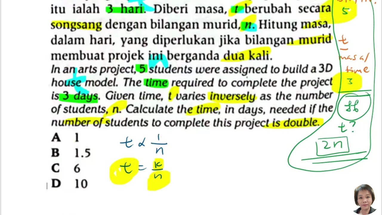 Pelangi | T5 Bab 1: Ubahan |Variation | pg 18 Soalan 12 |DWIBAHASA |华语讲解（step-by-step）