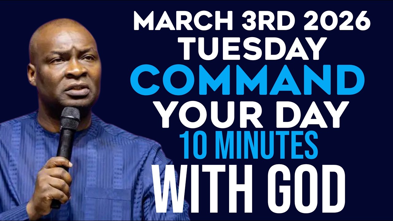 [Tuesday 3rd March, 2026] Morning Prayer Before You Start Your Day|Apostle Joshua Selman