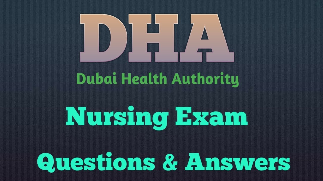 DHA Exam Questions|Nursing Exam Questions|prometric exam questions|dubai health authority