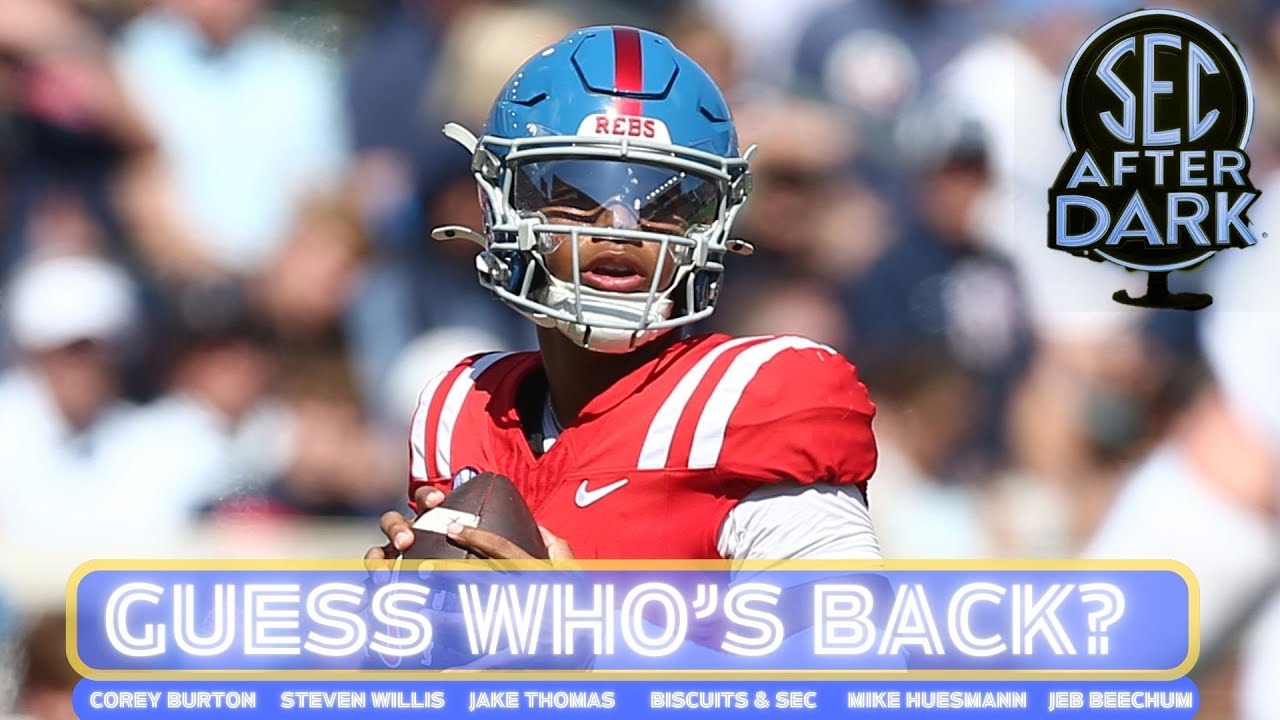 Trinidad Chambliss is GRANTED his 6th year of eligibilty, HUGE win for Ole Miss
