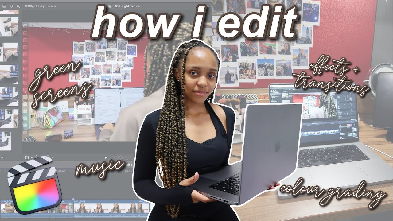 HOW I EDIT MY YOUTUBE VIDEOS: Final Cut Pro Tutorial, Editing Tips & Tricks | effects, music & more!