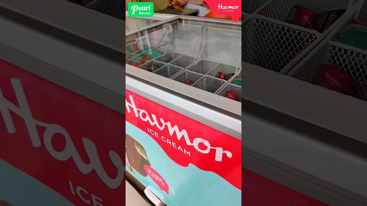 Havmor Ice Cream | Havmor Ice Cream Shop | Pearl Munchies | Unwrapping Ice Cream #shorts #icecream