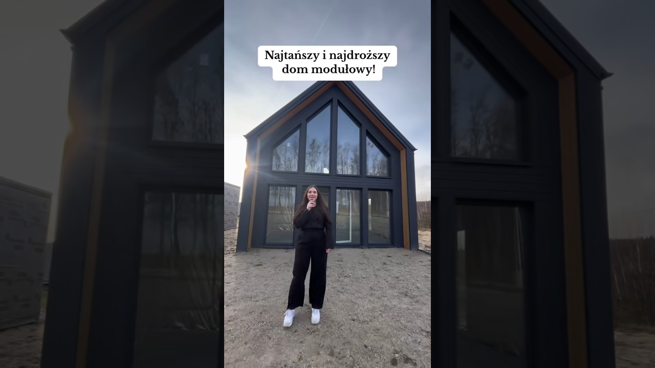 Ile kosztuje dom modułowy? #dom #dc #dommodułowy #domdrewniany #dombezpozwolenia #taniedomy #for