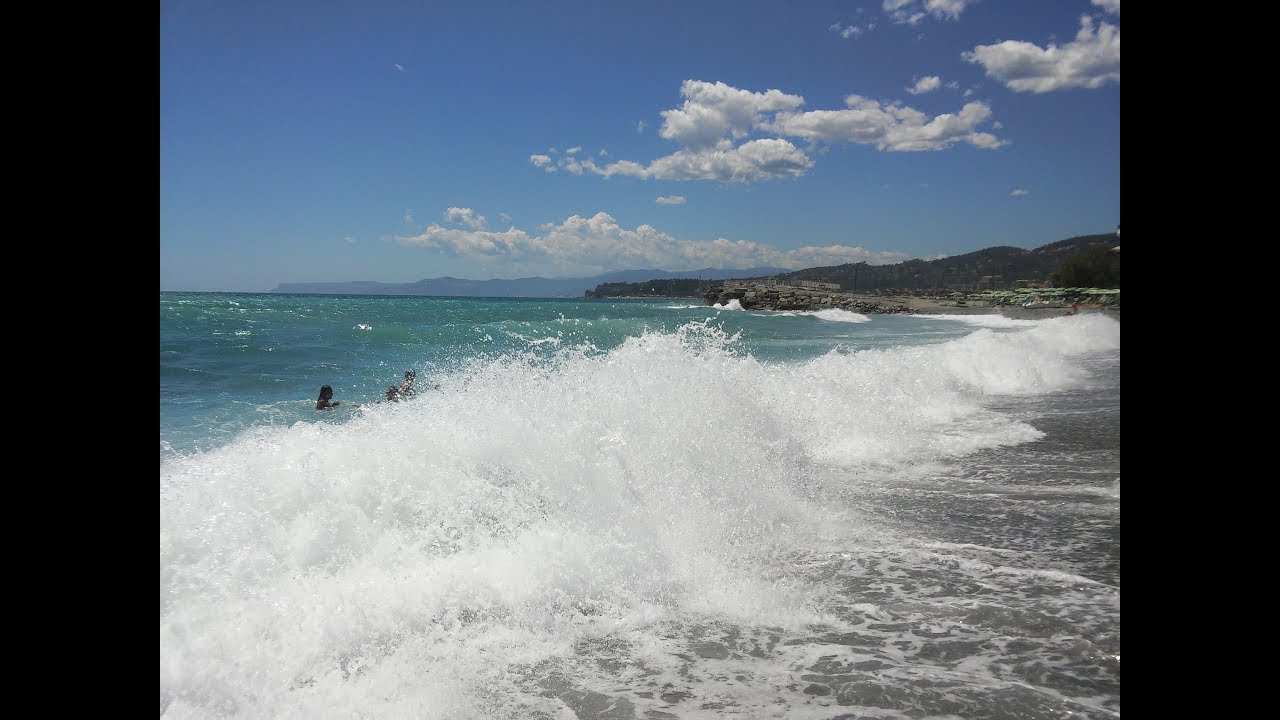 VARAZZE море шторм ВАРАЦЦЕ #ИТАЛИЯ