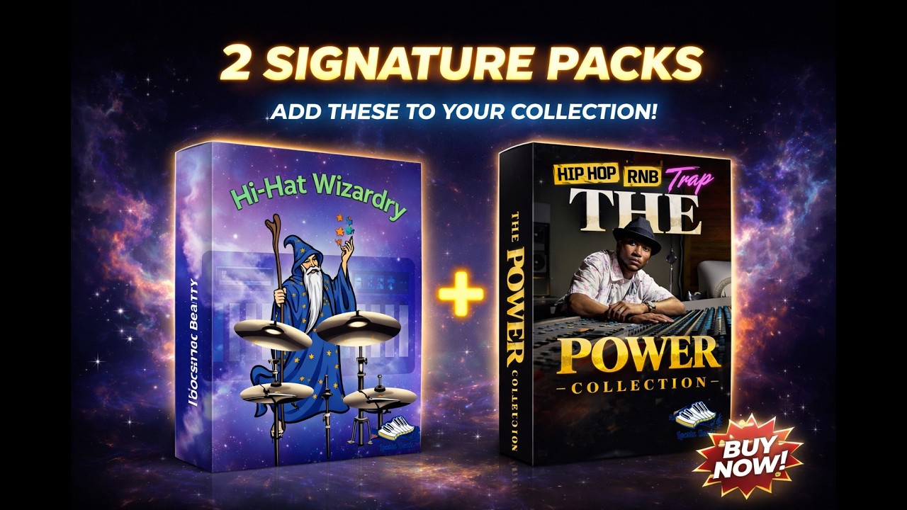 Just Made a Soulful Story Telling Beat Using Hi Hat Wizardry and The Power Collection