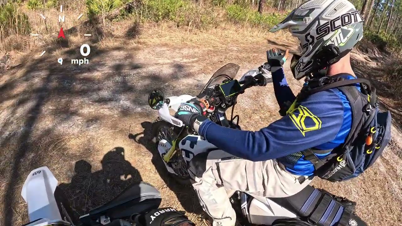 Two 501s riding through Richloam 