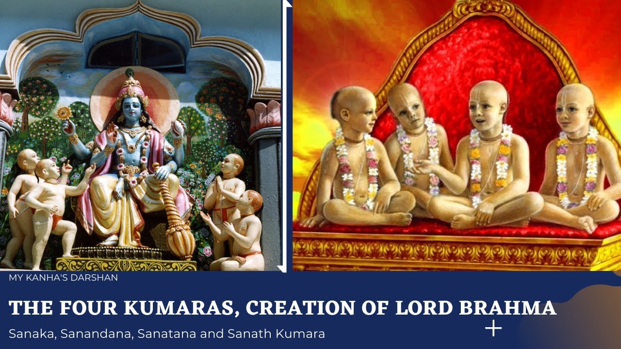 The Story Of Four Kumaras. ( Sanak Munis )