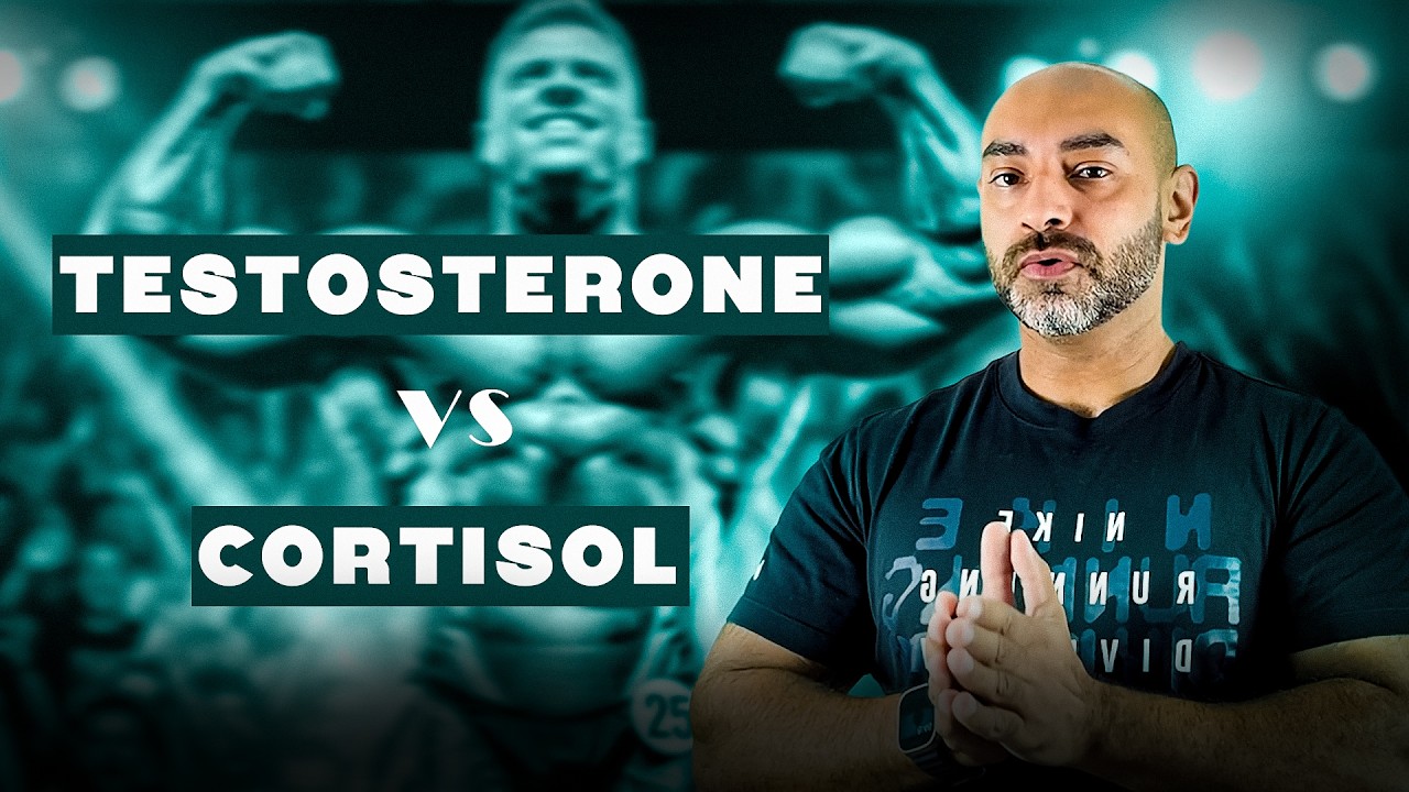 Testosterone vs Cortisol – The Hormone Battle That Controls Muscle Growth 💪⚡