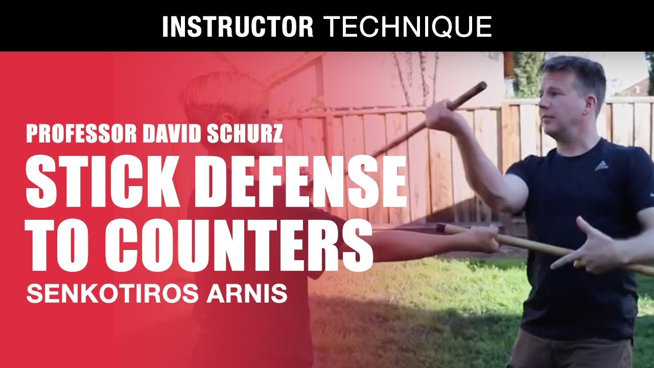 Stick Defense to Counters in Senkotiros Arnis | Prof. David Schurz | Eskrima | Filipino Martial Arts