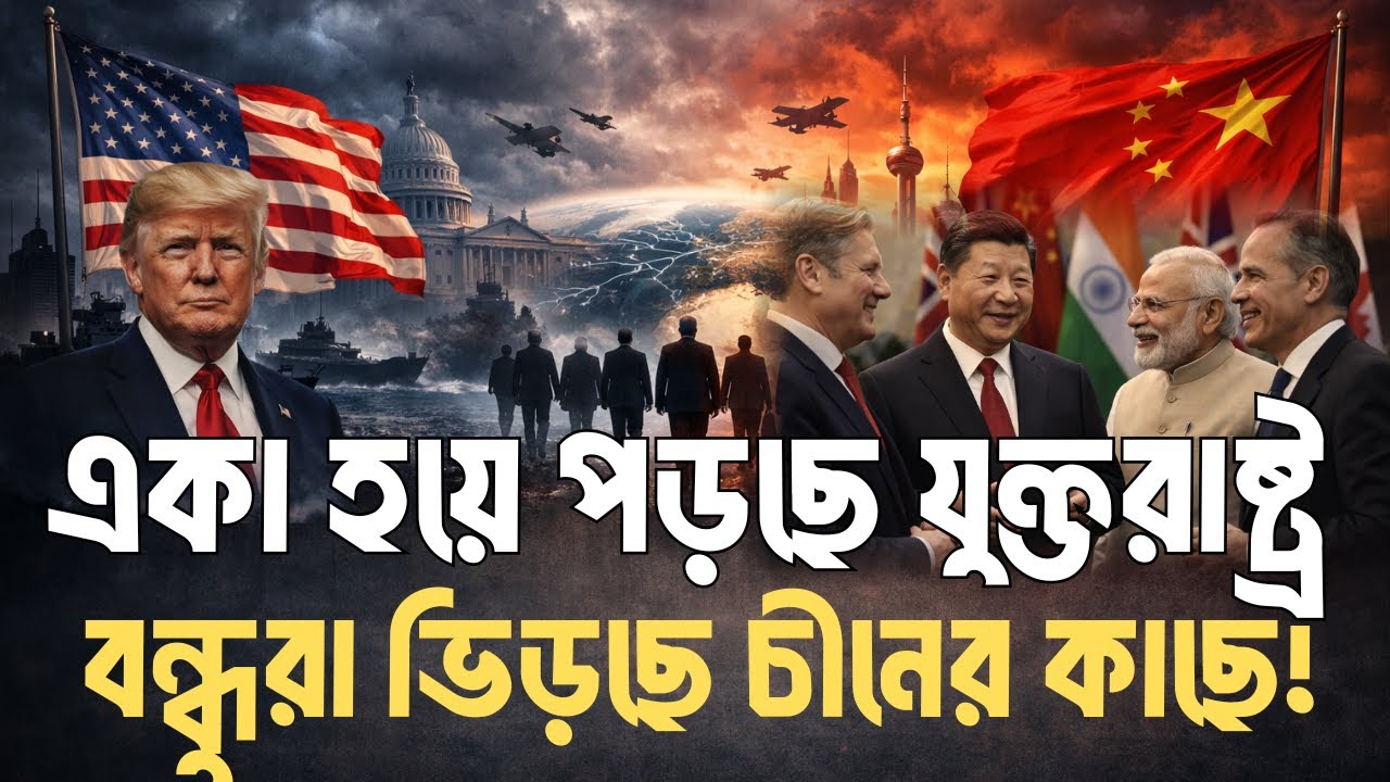 বন্ধু হারিয়ে ‘একঘরে’ যুক্তরাষ্ট্র! চীন হয়ে উঠছে ‘বিশ্বনেতা’ | InfoTalkBD | Super Power 2026 | USA