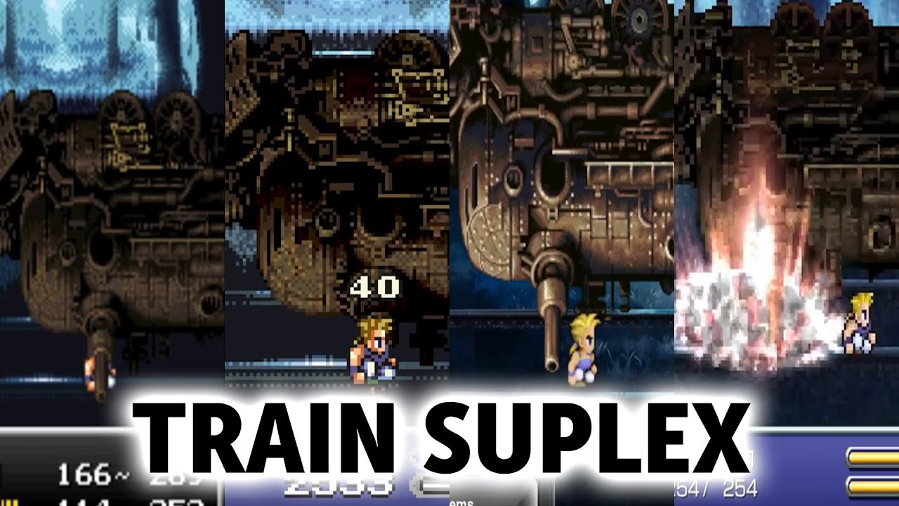 Evolution of Train Suplex in Final Fantasy VI (FF6)
