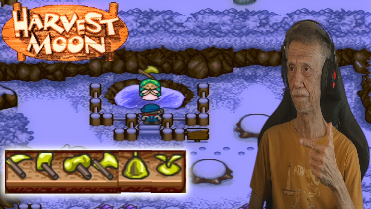 Semua Cutscene Cara Upgrade Alat Pertanian Emas‼️- Harvest Moon SNES Indonesia