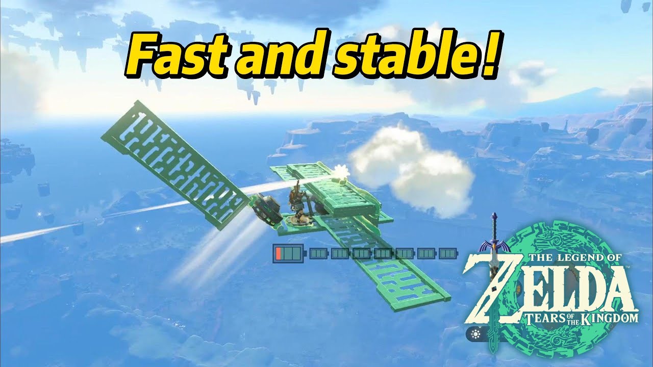 A fast and stable aircraft in TOTK
