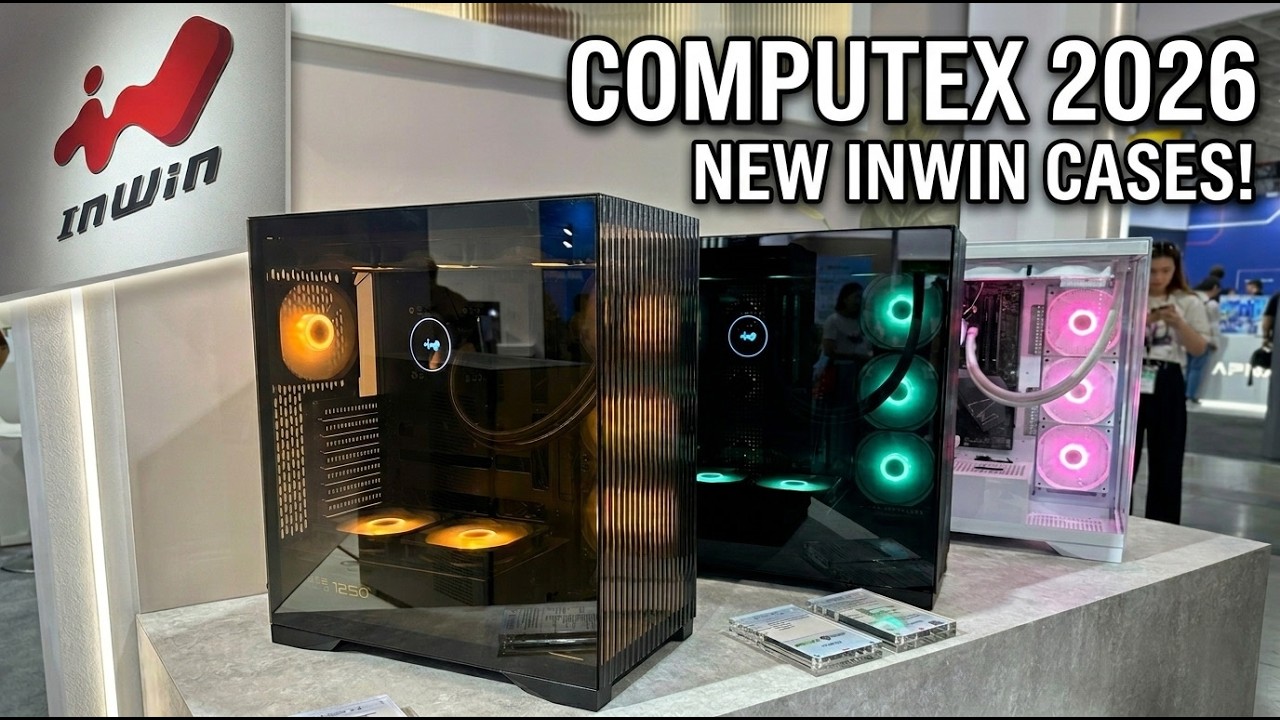 Computex 2026 - InWin Booth Tour