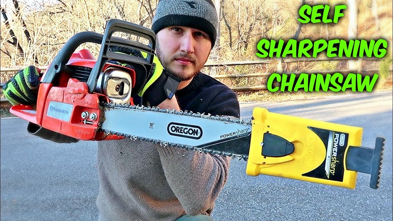 Self Sharpening Chainsaw