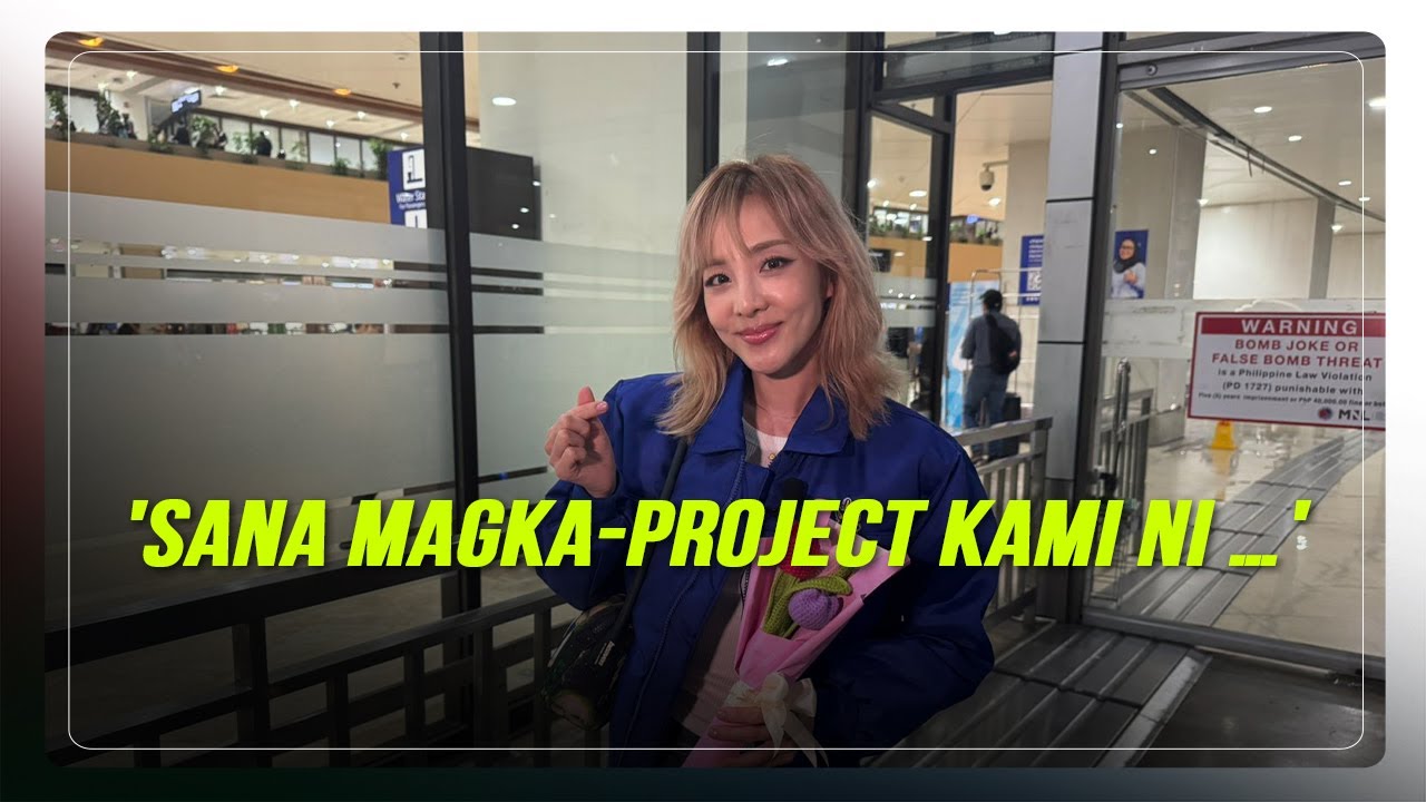 Who is Sandara Park's dream leading man?