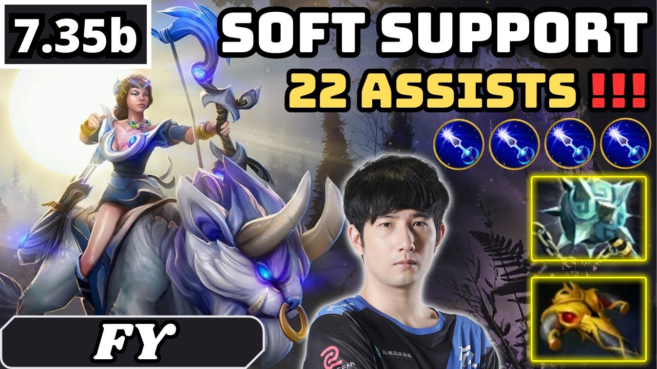 7.35b - Fy MIRANA Soft Support Gameplay 22 ASSISTS - Dota 2 Full Match Gameplay